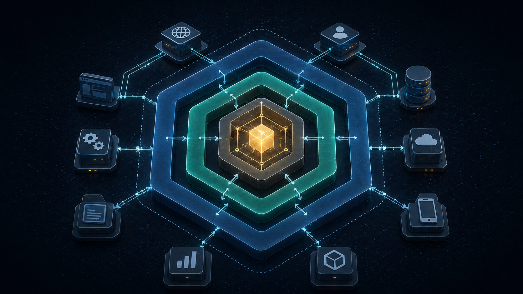 Тұрақты ядро мен оқшауланған архитектуралық қабаттар