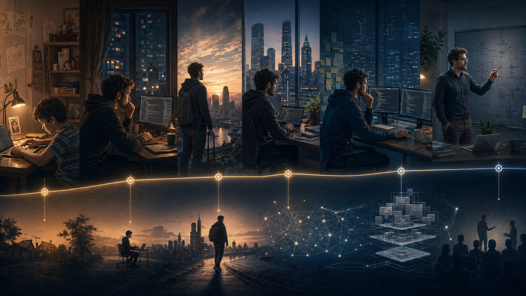 The journey from simple tools to the profession and architecture